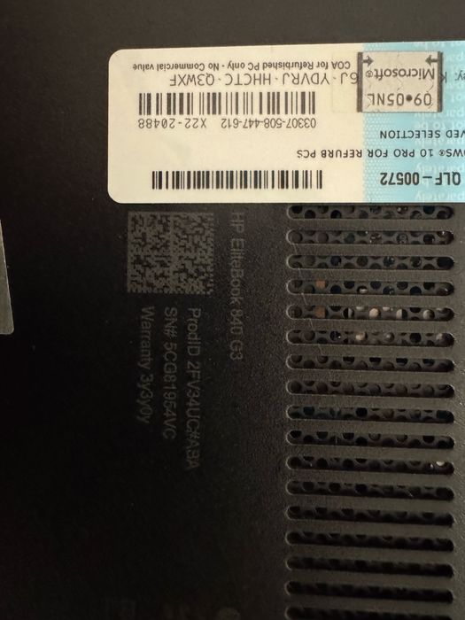 Лаптоп - HP EliteBook 840 G3