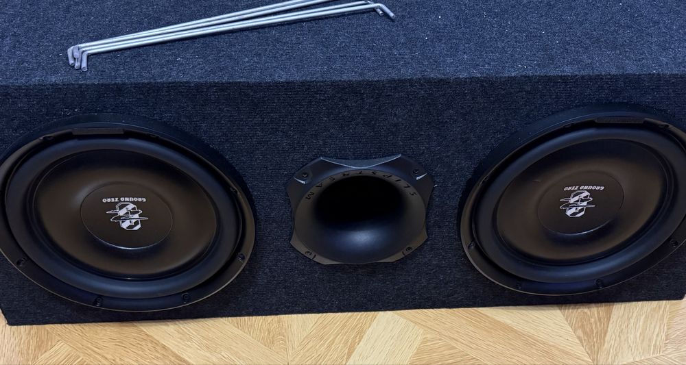 Subwoofer auto Plat Ground Zero GZRW