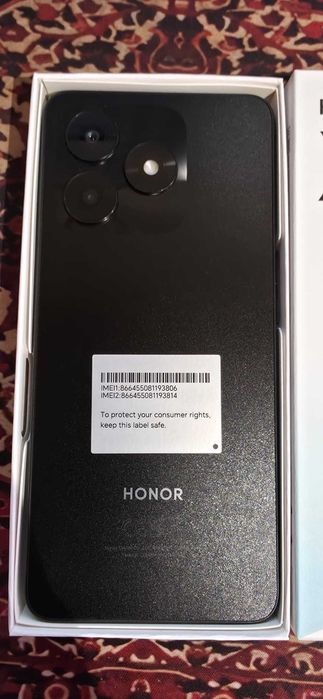 Telefon HONOR X5c Plus, 128GB, 4GB RAM, Dual SIM, Midnight Black