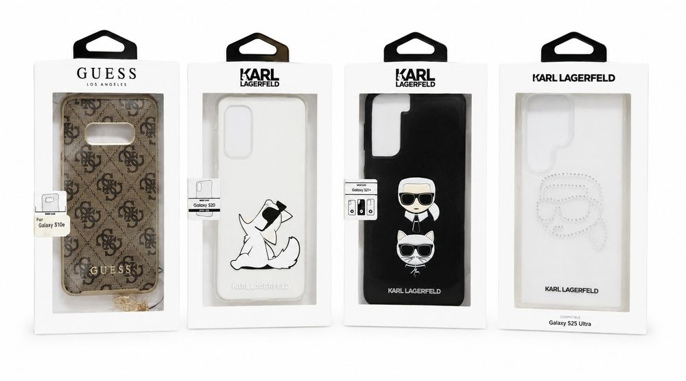 Оригинални калъфи кексове Guess Karl Lagerfeld iPhone Samsung
