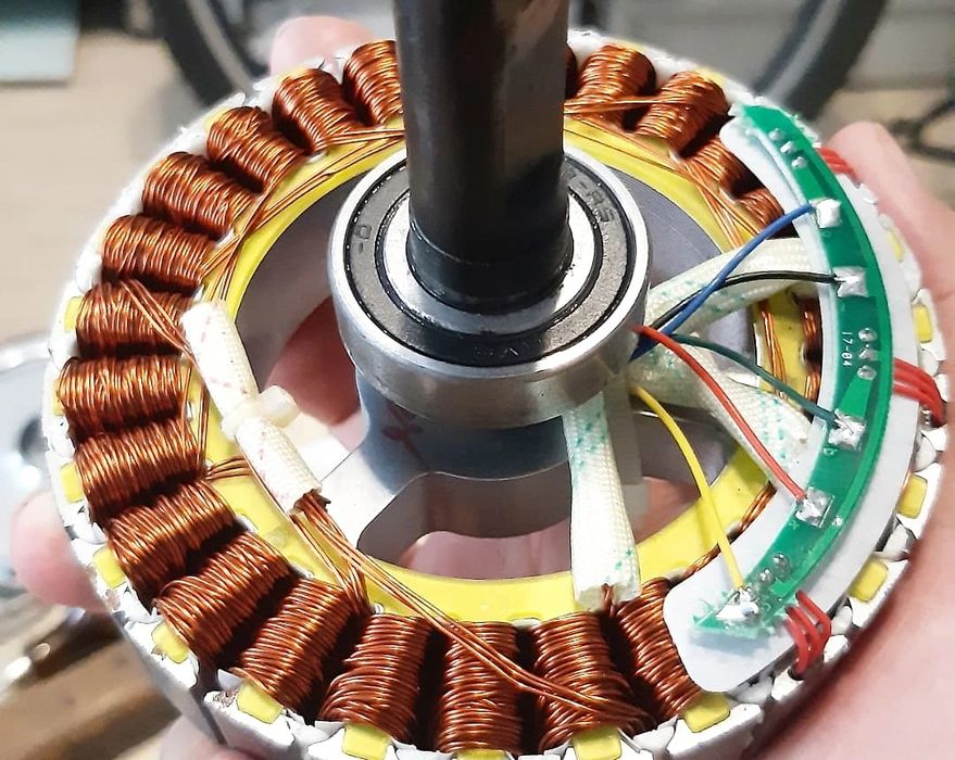 Мотор-колесо для велосипеда.