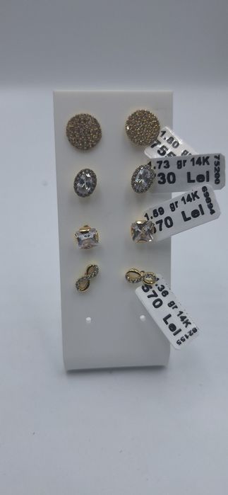 Cercei Aur 14 K#47158#46842#47092#47132