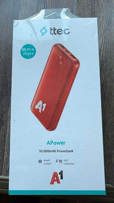 Продавам чисто нов, неразпечатан iPhone 18 Pro Max 512GB в цвят Glacier + подарък powerbank ttec