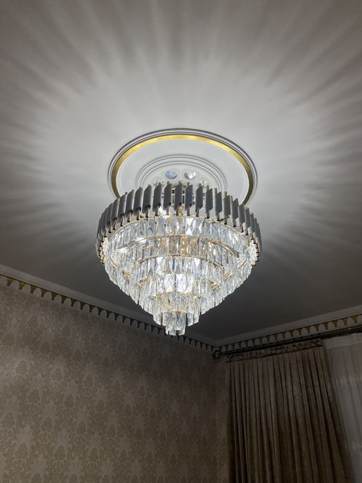 Установка люста лебетка  бра.  Зборка сложних люстр. Ремонт   Переделк