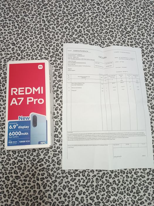 Xiaomi Redmi A7 Pro 128GB / 8GB RAM / NFC – NOU, cu factură