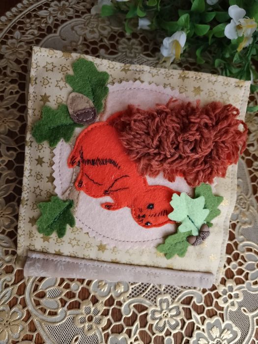 Фетровая миникнижка