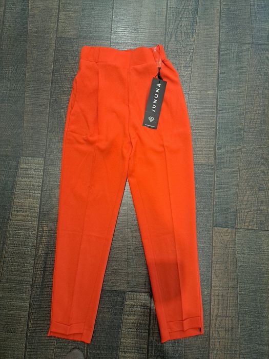 Панталон Юнона в красив червено-оранжев цвят