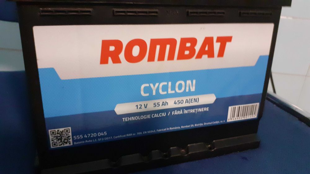 Baterie Rombat Cyclon 450 A 55Ah (aproape noua)