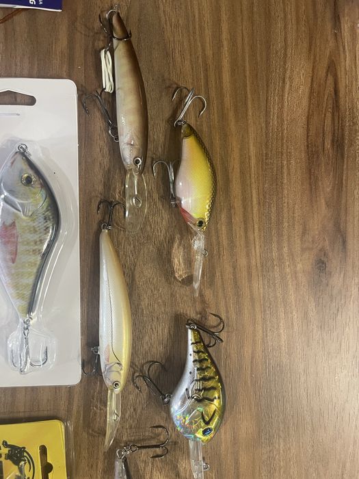 Изкуствени примамки за риболов.