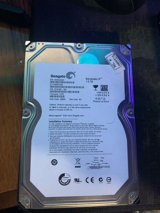 1Tb Hdd,1.5Tb hdd 500gb hdd