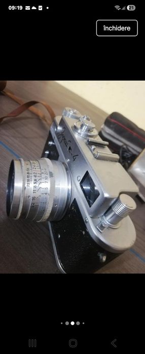 Aparat foto Zorki-4 plus blitz