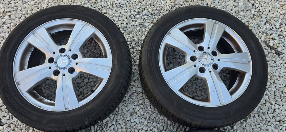 Зимни гуми Hankook дот 24г., джанти 5 112 mercedes
