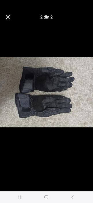 Manusi moto din piele AlpineStars SP-8 in stare foarte buna, marimea M