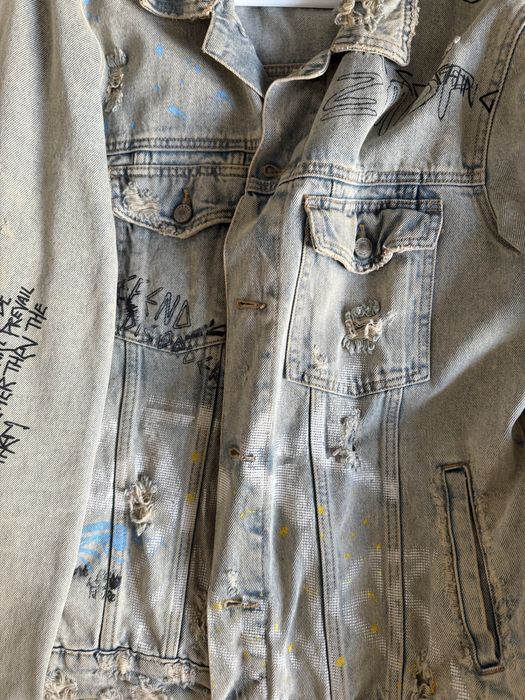 Geaca blugi zara originala marimea M L