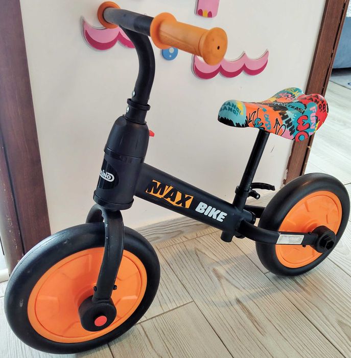 Bicicletă fete BTWIN 14” + roți ajutătoare – ca nouă