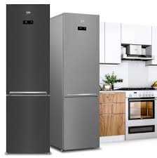 Нов инверторен хладилник с фризер Беко/Beko 202 см