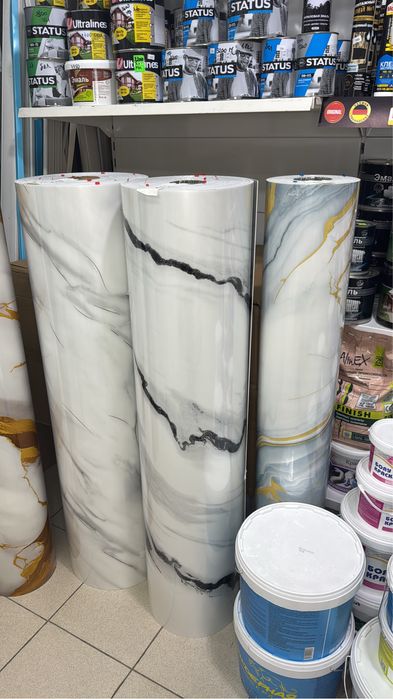 Панель самоклеющаяся «гибкий мрамор»