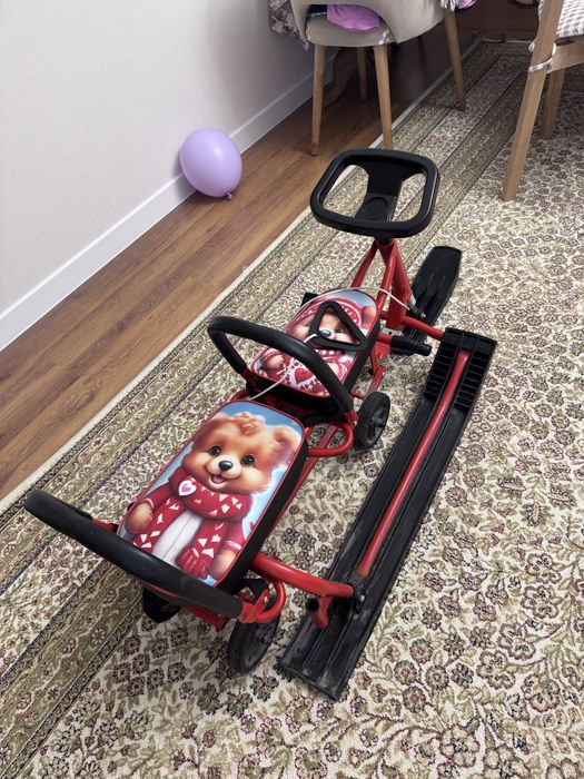 Сани для двоих деток