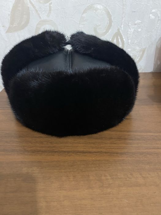 Норковая шапка ушанка
