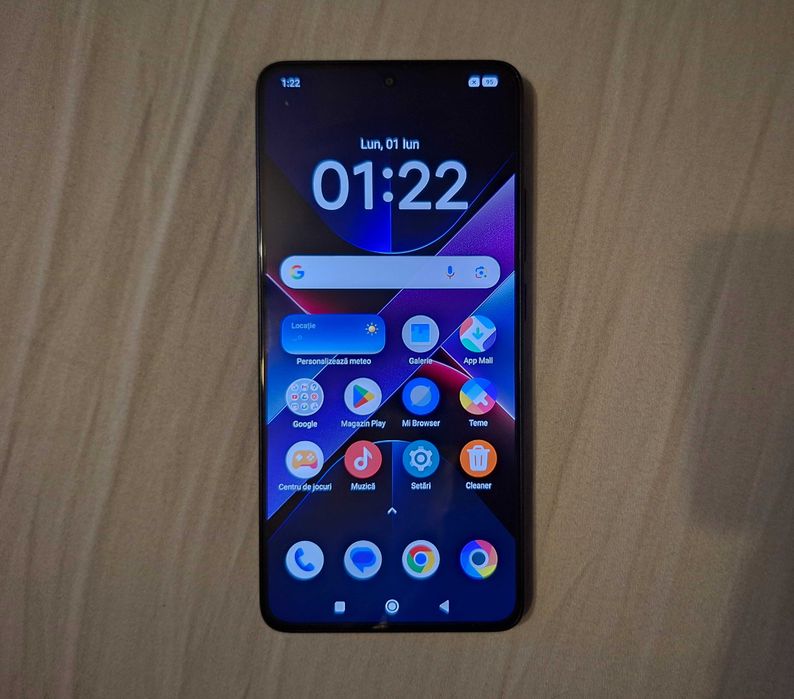 Poco X7 Pro, 8GB RAM 256GB 5G Negru, impecabil, telefon de gaming, baterie 6000 mAh.