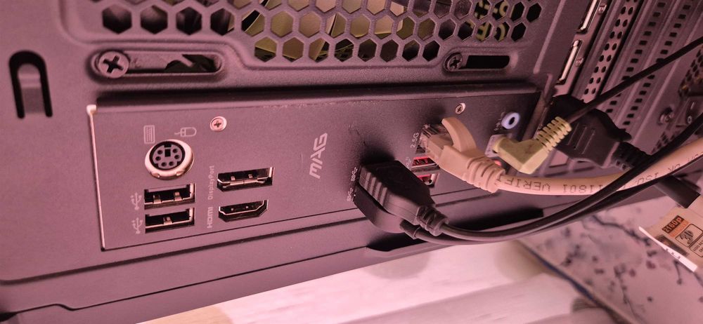I5 13600kf   B660M MSI MAG   RAM 32ddr4 RAM 3600MHz dual     RTX 5060 shadow 2x OC 8gb DDR7