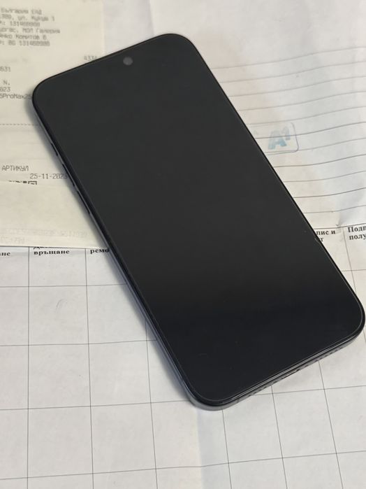 КАТО НОВ 256GB iPhone 15 Pro Max A1 Гаранция 2025 Blue | Син