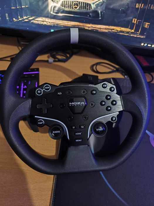 Volan Gaming Moza R3 Bundle pentru PC ca nou