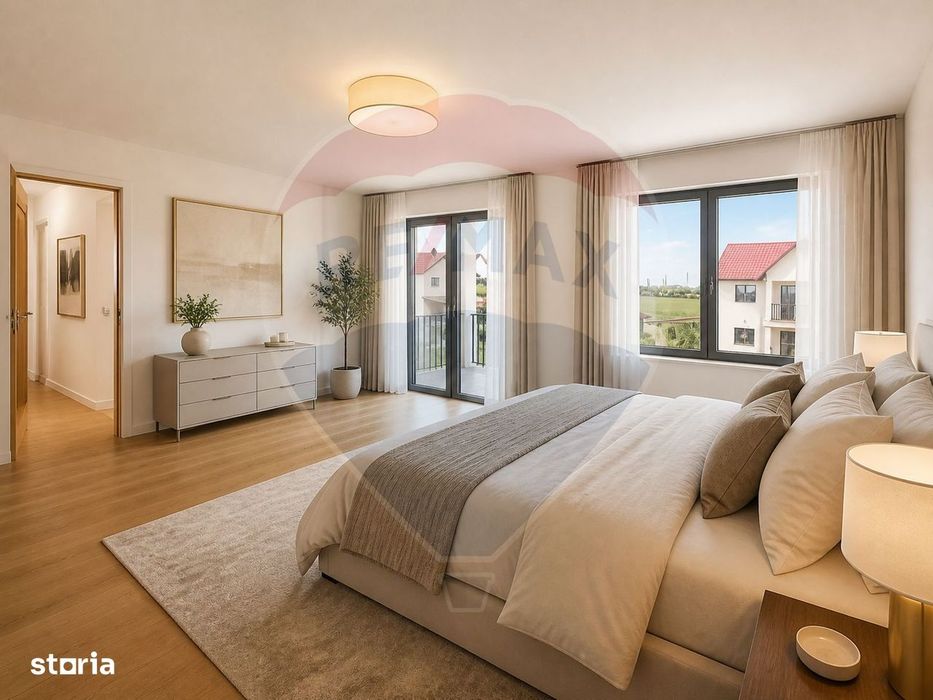 Casă / Vilă noua P +1 cu 4 camere de vânzare| Acces A3 | Teren 400 mp
