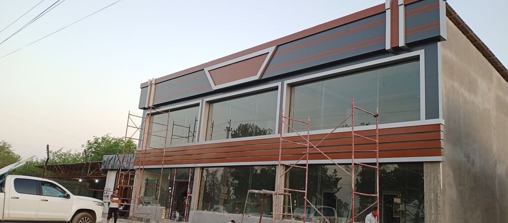 Алюкабонд фасад и Узбекистан Ташкент буйлаб хизматмиз