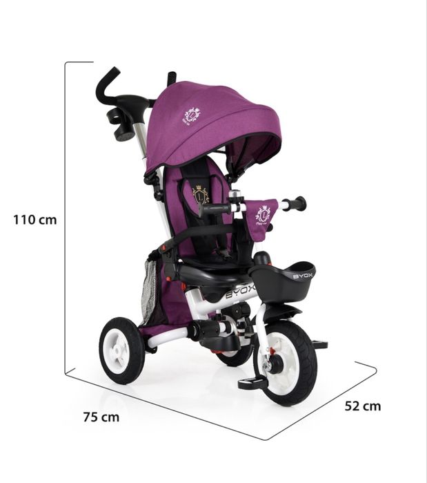 Tricicleta reversibila