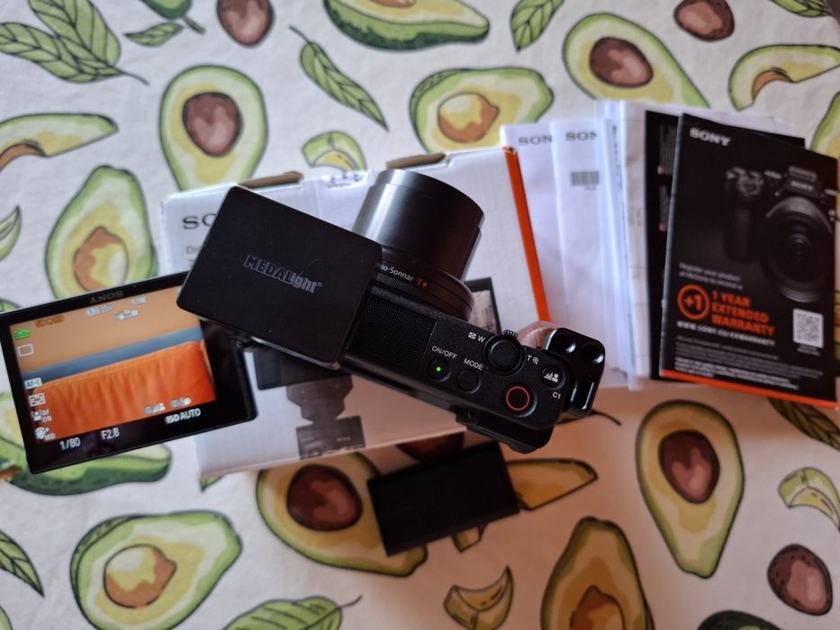 Sony zv-1A /като нов/гаранция+аксесоари