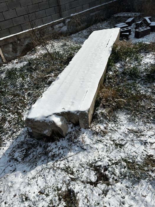 Құйылған дайын фундамен әртүрлі өлшемдегі