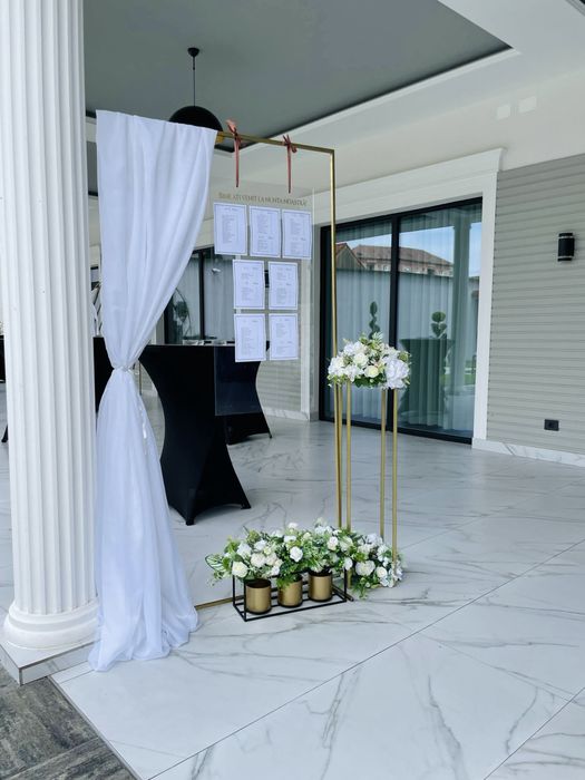 Decor nunta, aranjamente florale