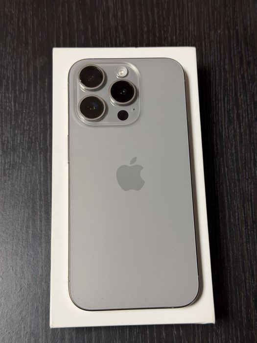 iPhone 15 Pro 128GB, 2 SIM, Natural Titanium
