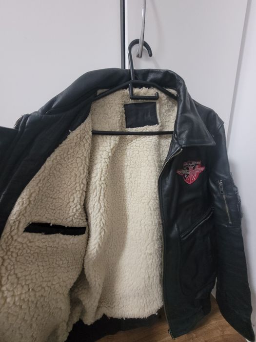 Мужская кожаная куртка