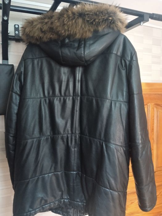 Кожаная куртка мужская.