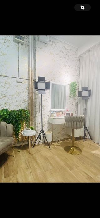 Set studio iluminare neweer 660 2 lampi 40W, s, difuzoare, negru