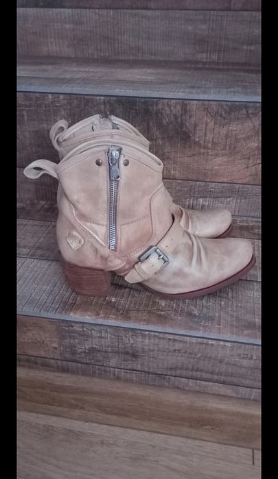 Botine piele naturala Goldmud