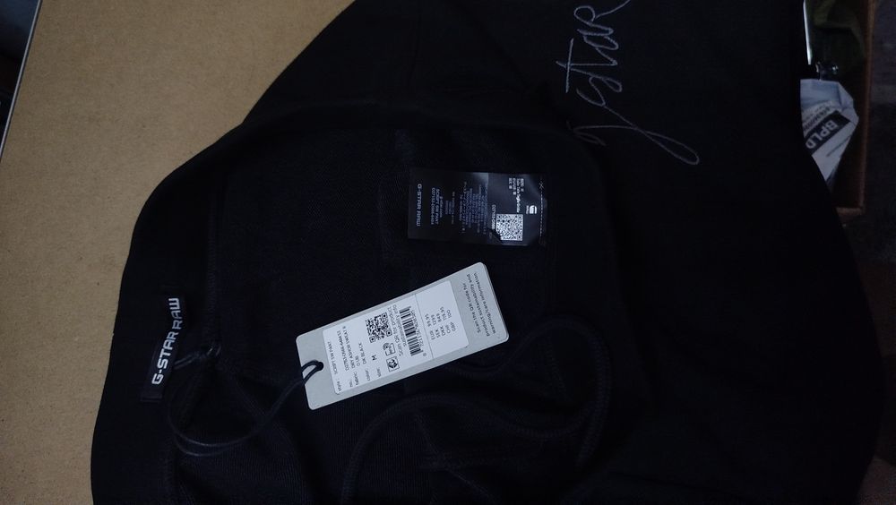 Оригинално долнище G-Star Raw Script M , L , XL ново мъжко черно анцуг панталон