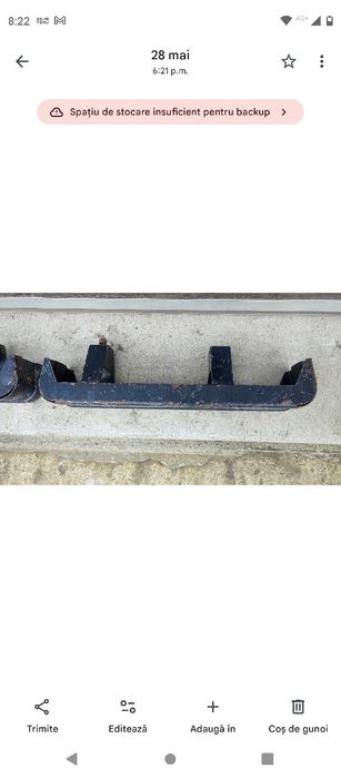 Vând set bare spate Aro 240,241