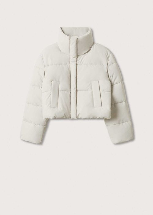 Mango - зимно сиво късо яке - М размер