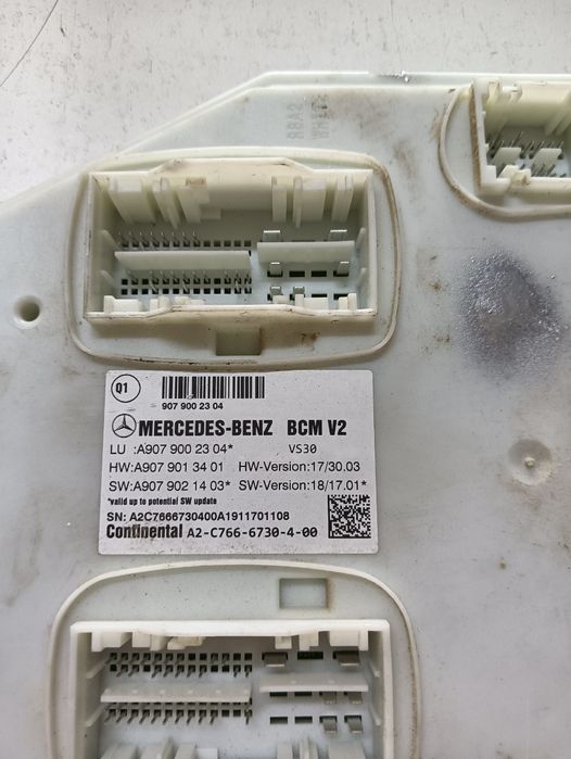 Modul Bcm Mercedes-Benz Sprinter 3,5-T 907 2018 - > A9079002304
