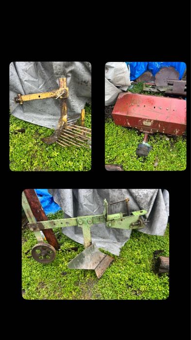 Продавам мотоблок – пловдивски, с италиански двигател ACME