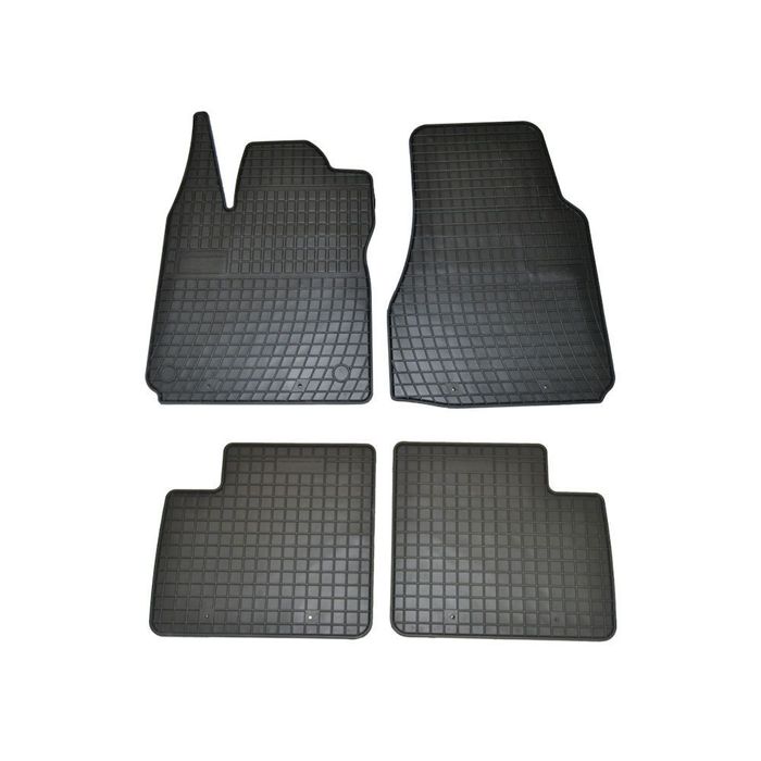 Set covorase auto din cauciuc Renault Twingo III din 2014- culoare Negru, presuri BestAutoVest, 4 buc.