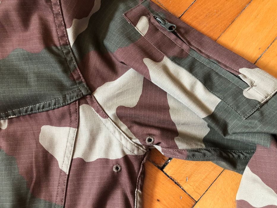 Военна камуфлажна шуба с подплата