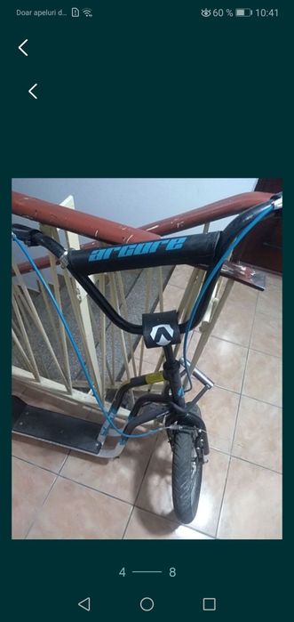 Rockrider și trotinetă