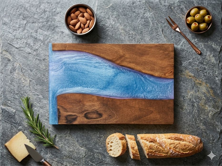 Дъски за мезета / плата за сервиране/ перфектния подарък/ орех