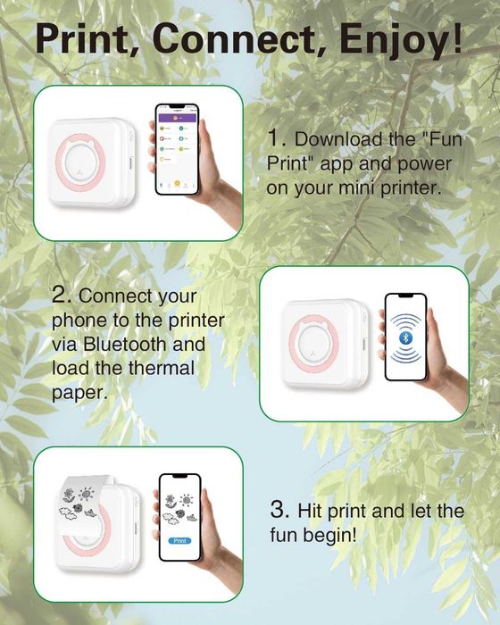 Role adezive mini imprimante, VALA, set 5, latime 57mm