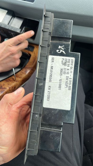 Климат контроль х5 е53 2001г до рестайлинг