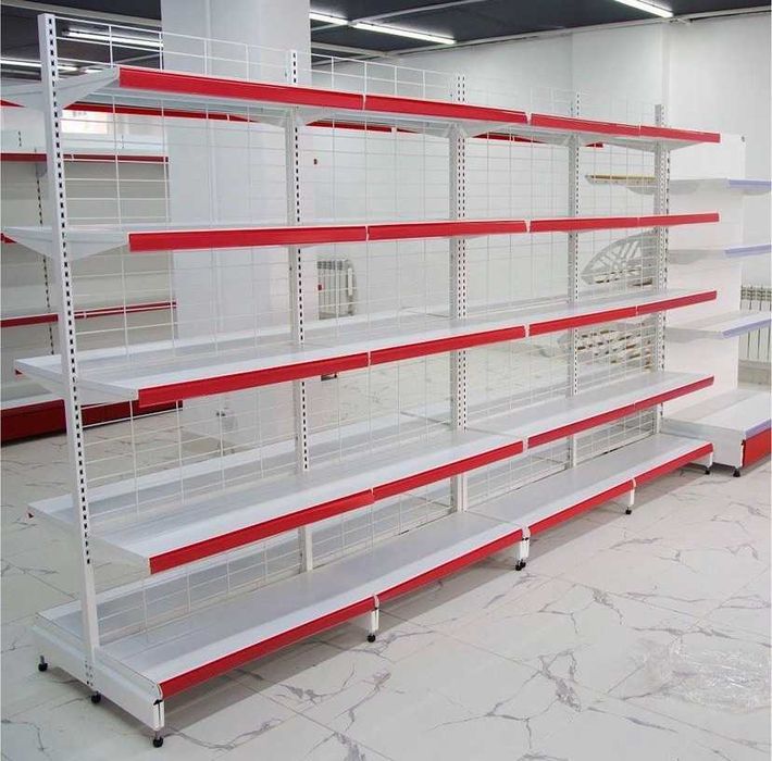 Стеллаж металлический сборный, полка стеллаж, полка металлическая asts